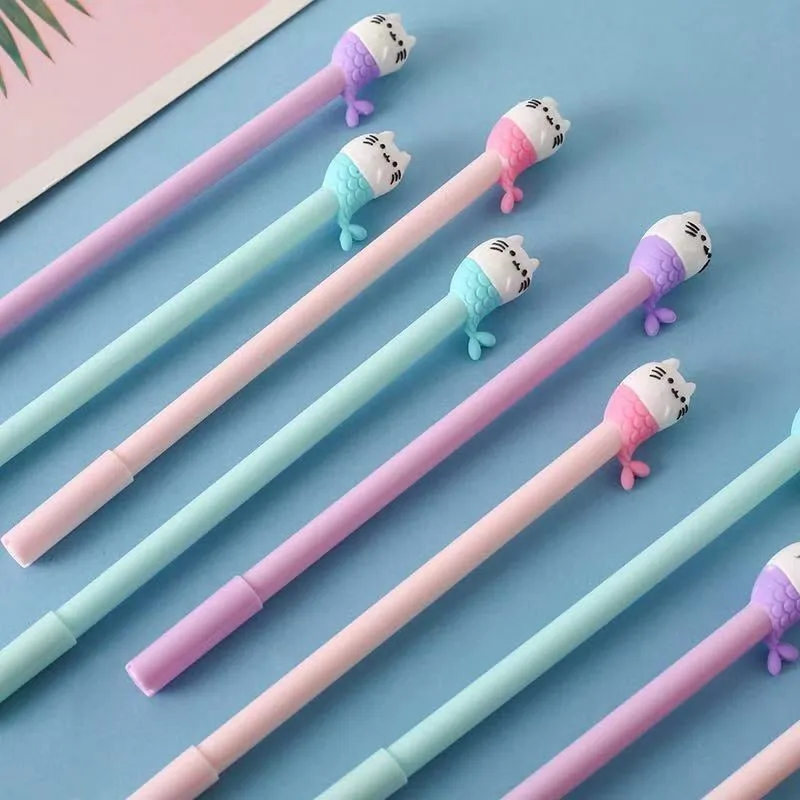 22346 CAT MERMAID GEL PEN-36