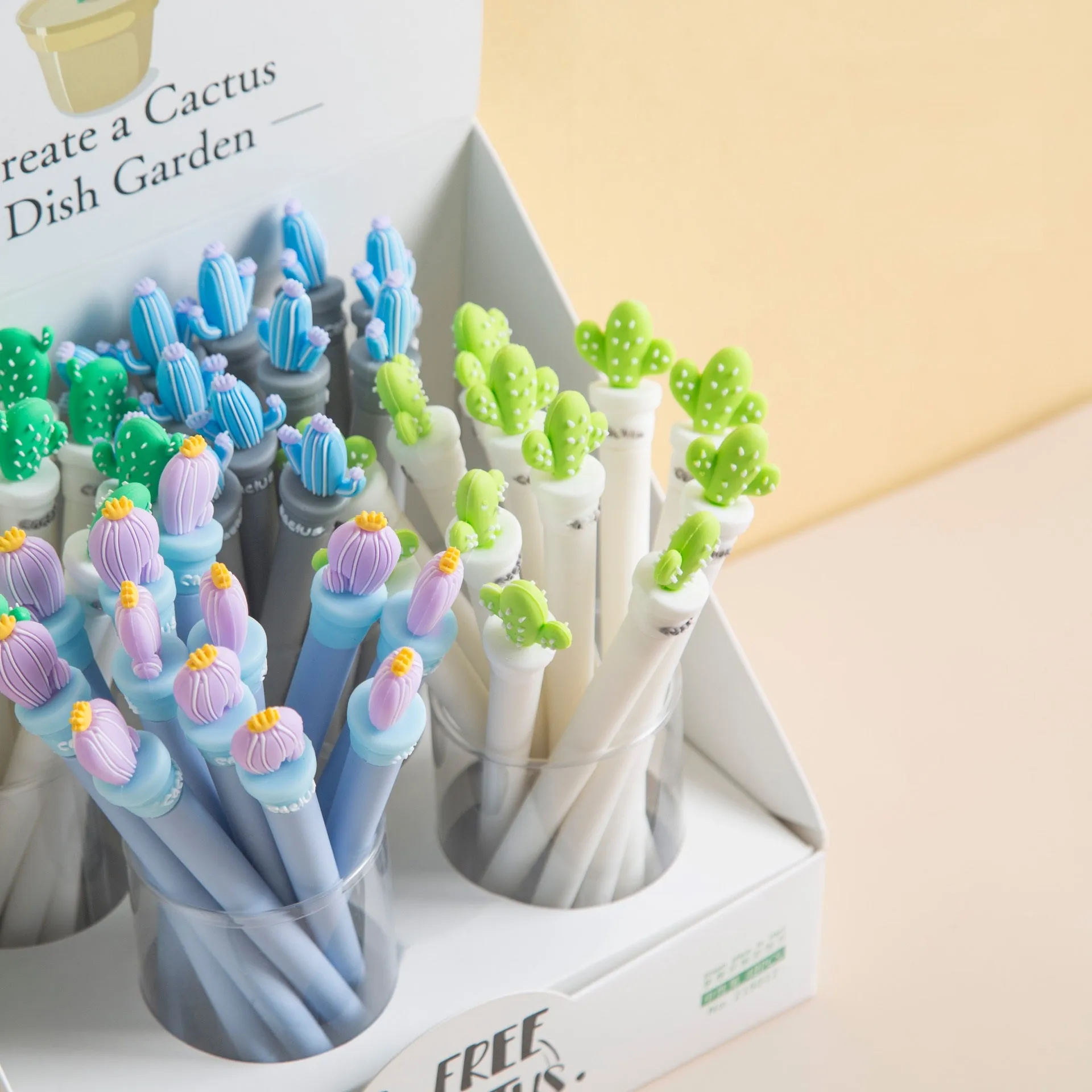22543 CACTUS GARDEN GEL PEN-48