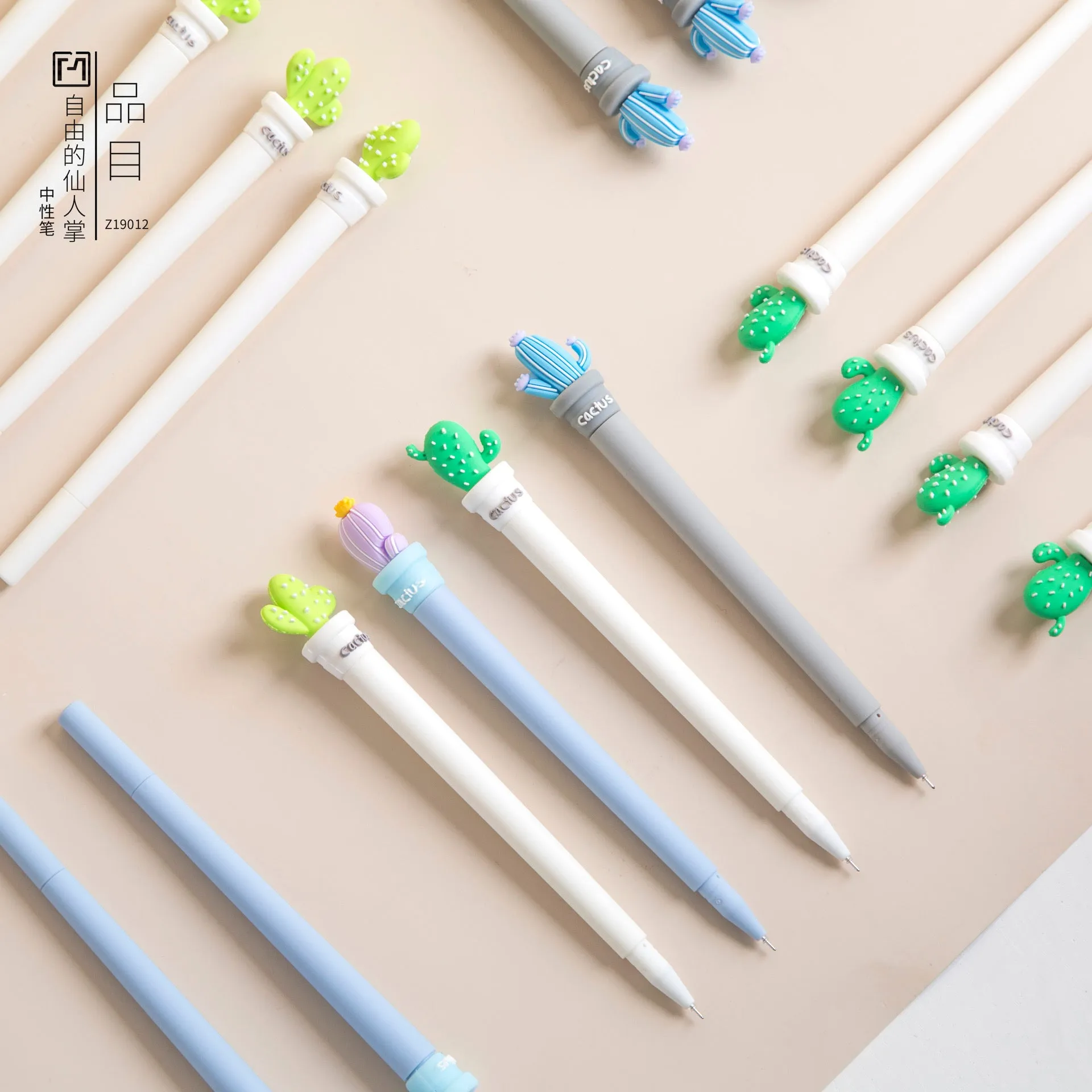 22543 CACTUS GARDEN GEL PEN-48