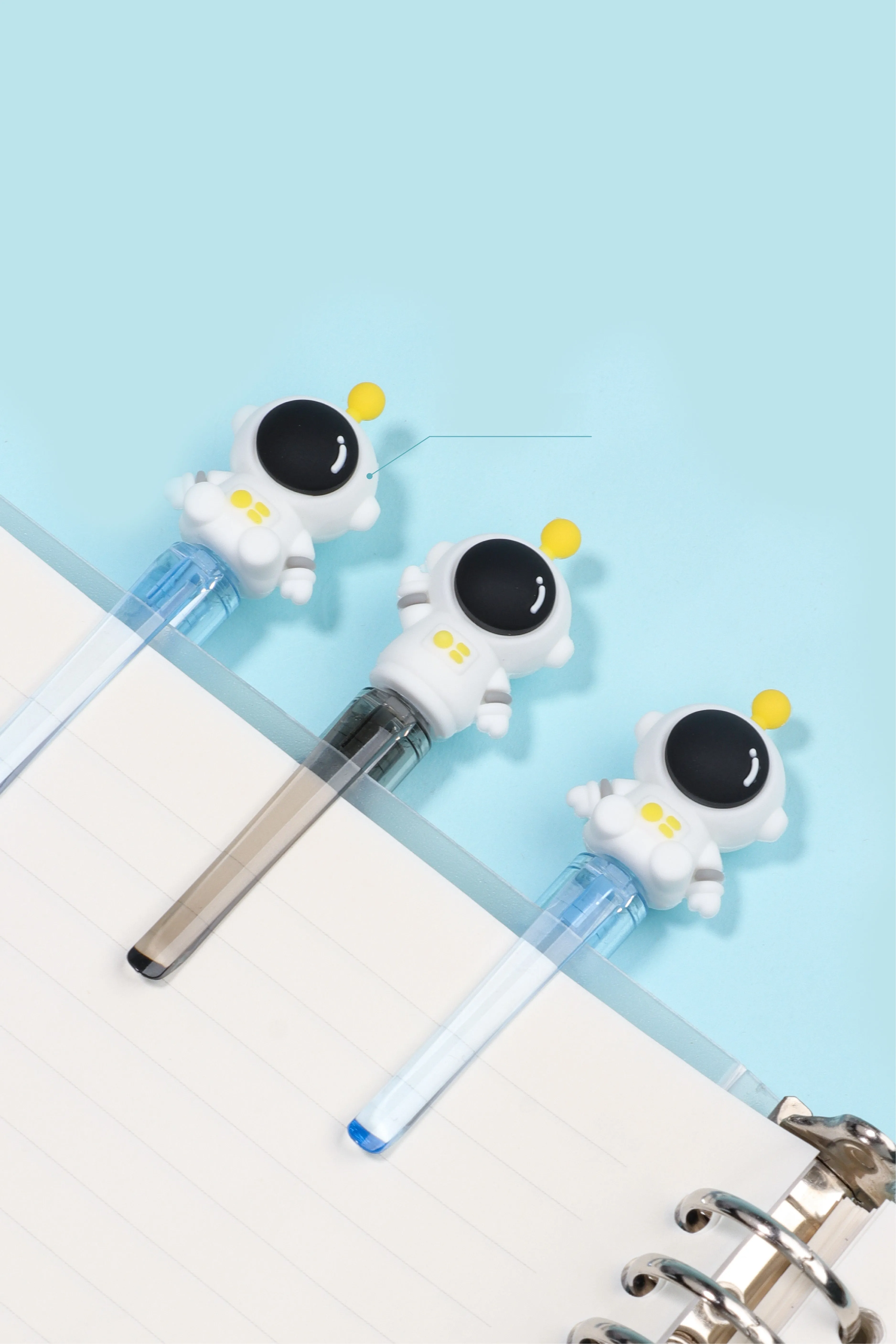 22615 ASTRONAUT RETRACTABLE GEL PEN-24