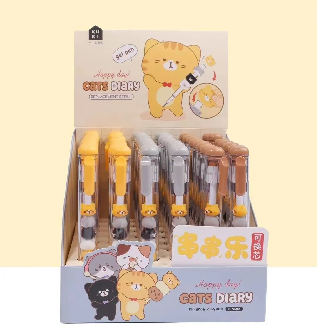 226212 CAT STACK GEL PEN-42