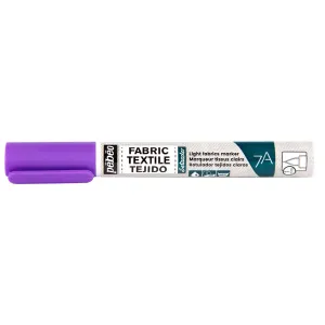 7A LIGHT FABRICS MARKER 1 MM FLUO VIOLET