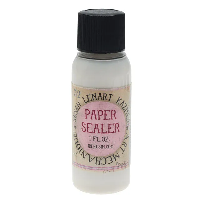 Art Mechanique ICE Resin Paper Sealant for Collage Art (1 Ounce)