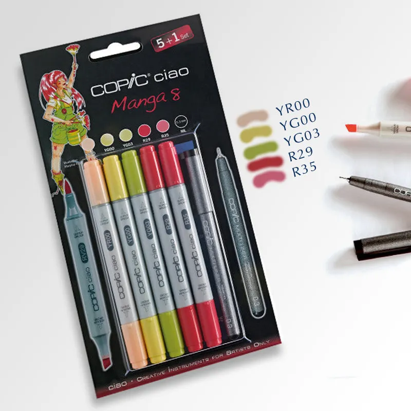 Copic Ciao Set 5 1 Manga 8