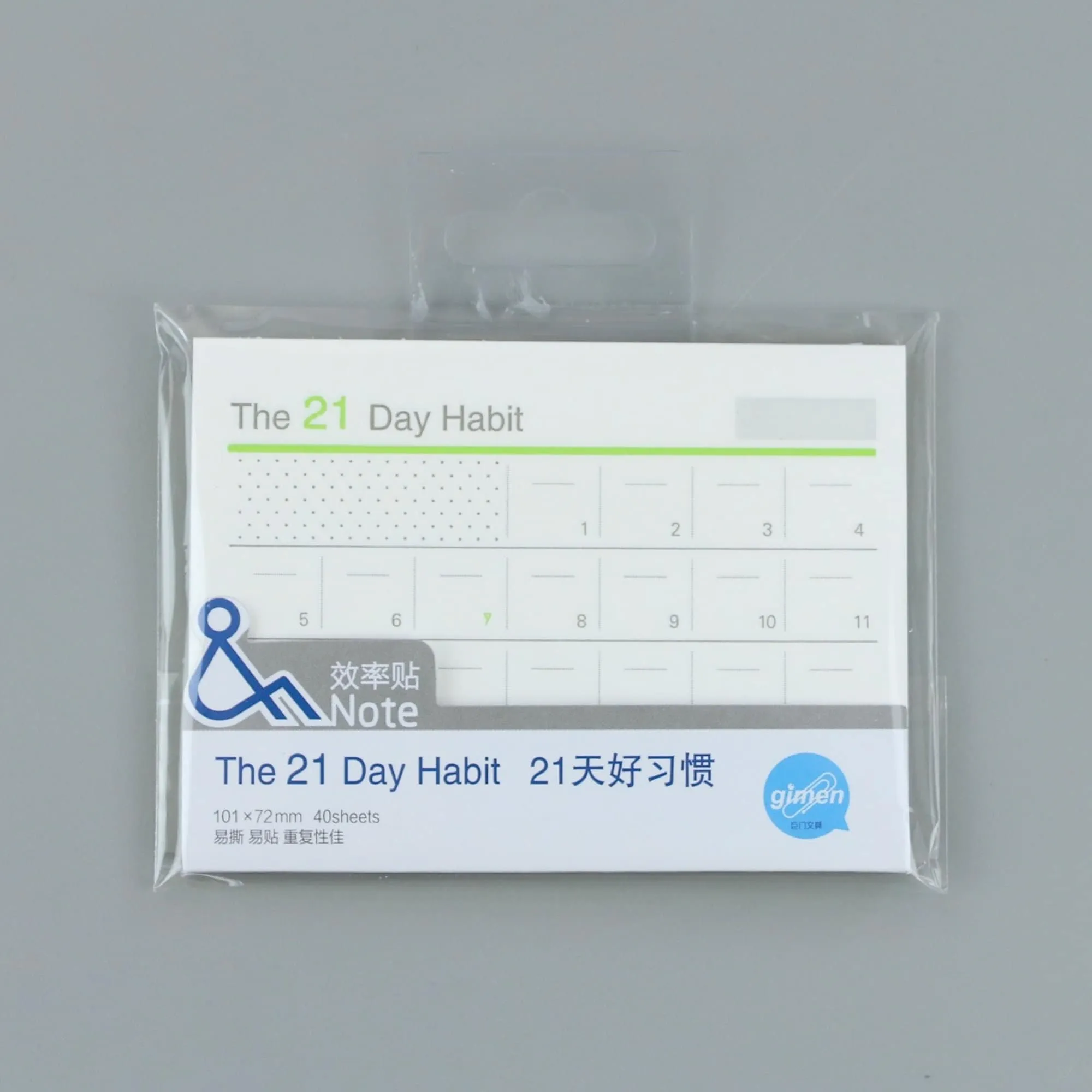 Gimen Paper Strong Sticky Note HOURLY TIME Management Sticky Note Organization Sticky Note | 2.83 X 5.00 Inches 40 Sheets