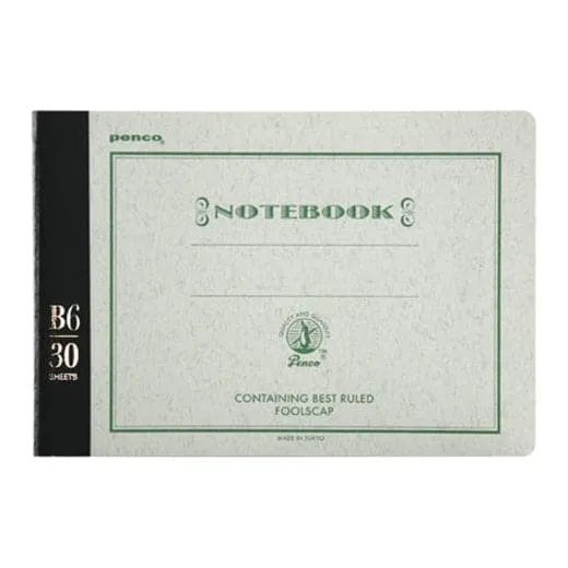 Hightide Foolscap Notebook B6