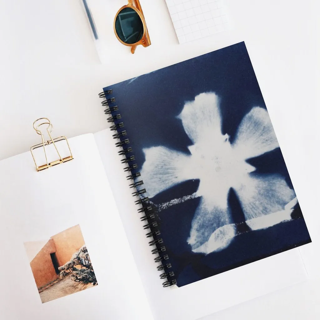 Hollyhock Spiral Notebook