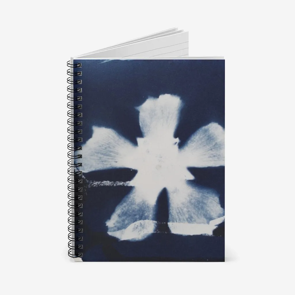 Hollyhock Spiral Notebook
