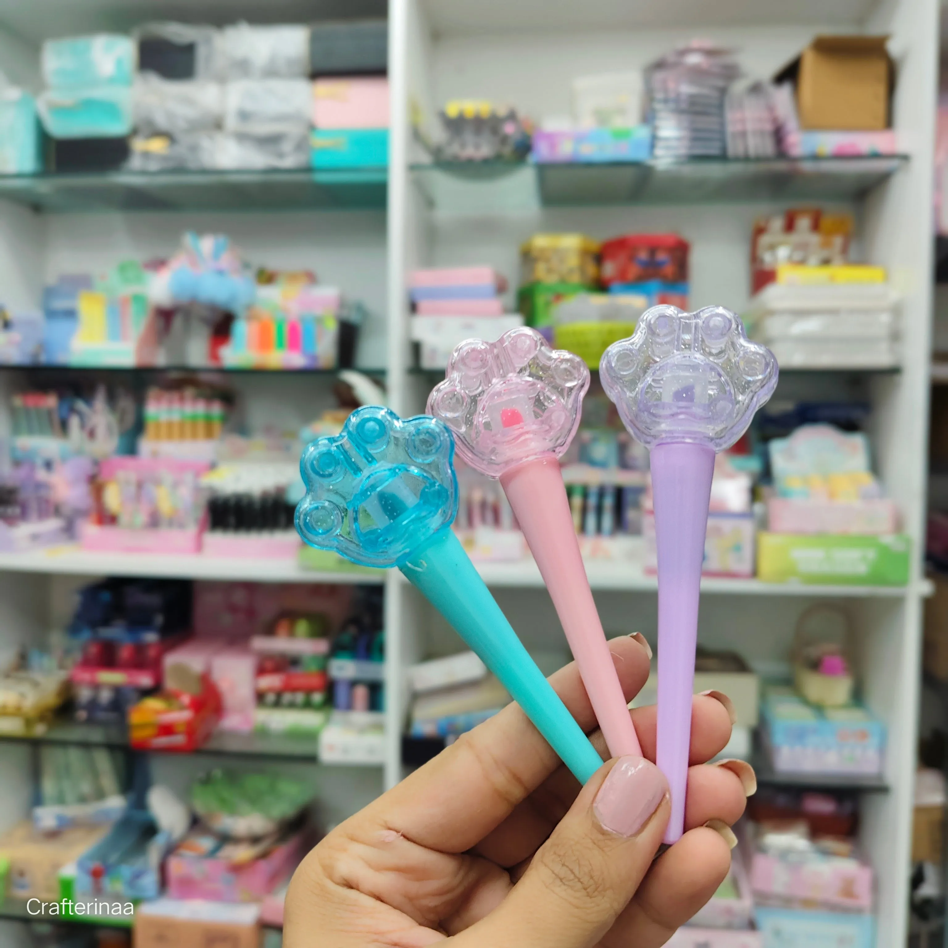 Kawaii paw Highlighters| premium paw highlighters| 6 highlighters pack