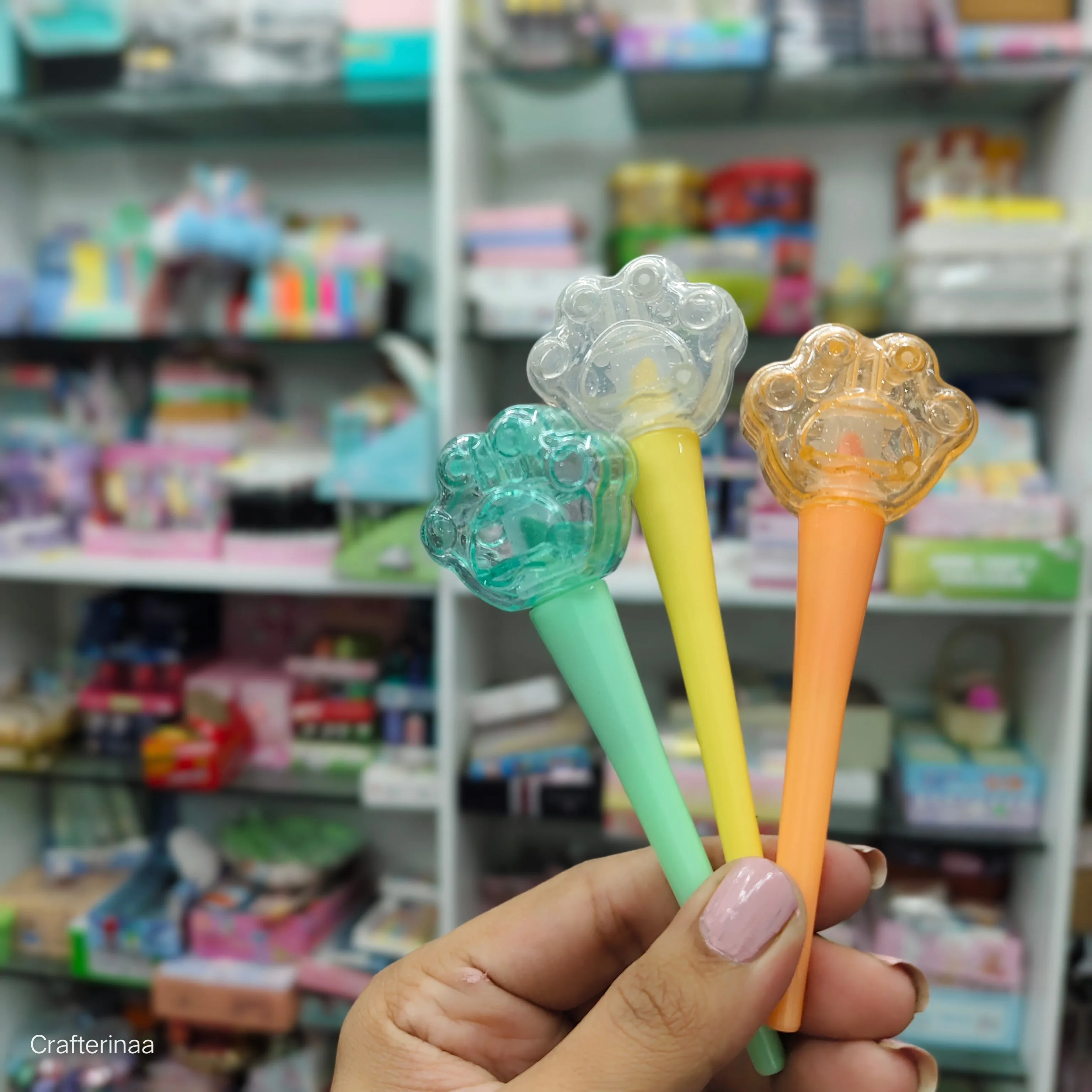 Kawaii paw Highlighters| premium paw highlighters| 6 highlighters pack
