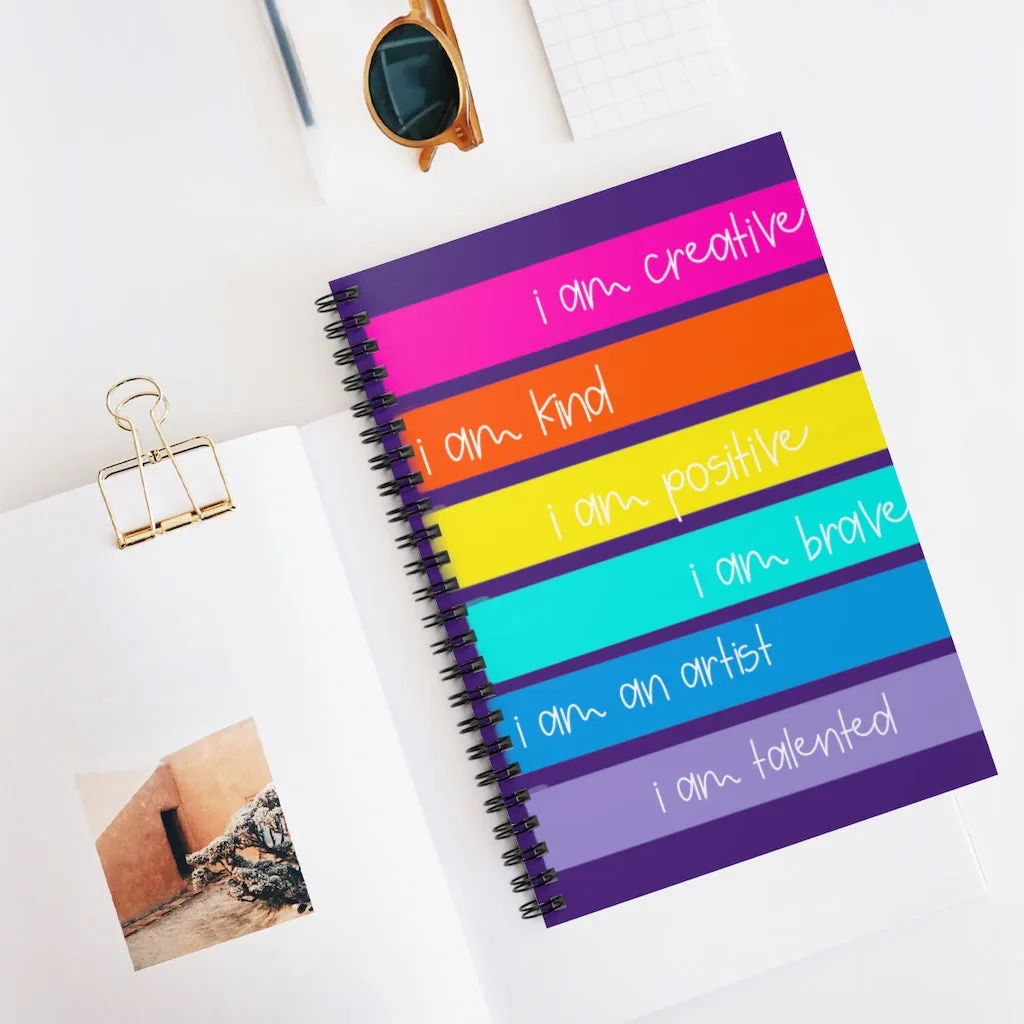 Mantra Spiral Notebook - Ruled Line