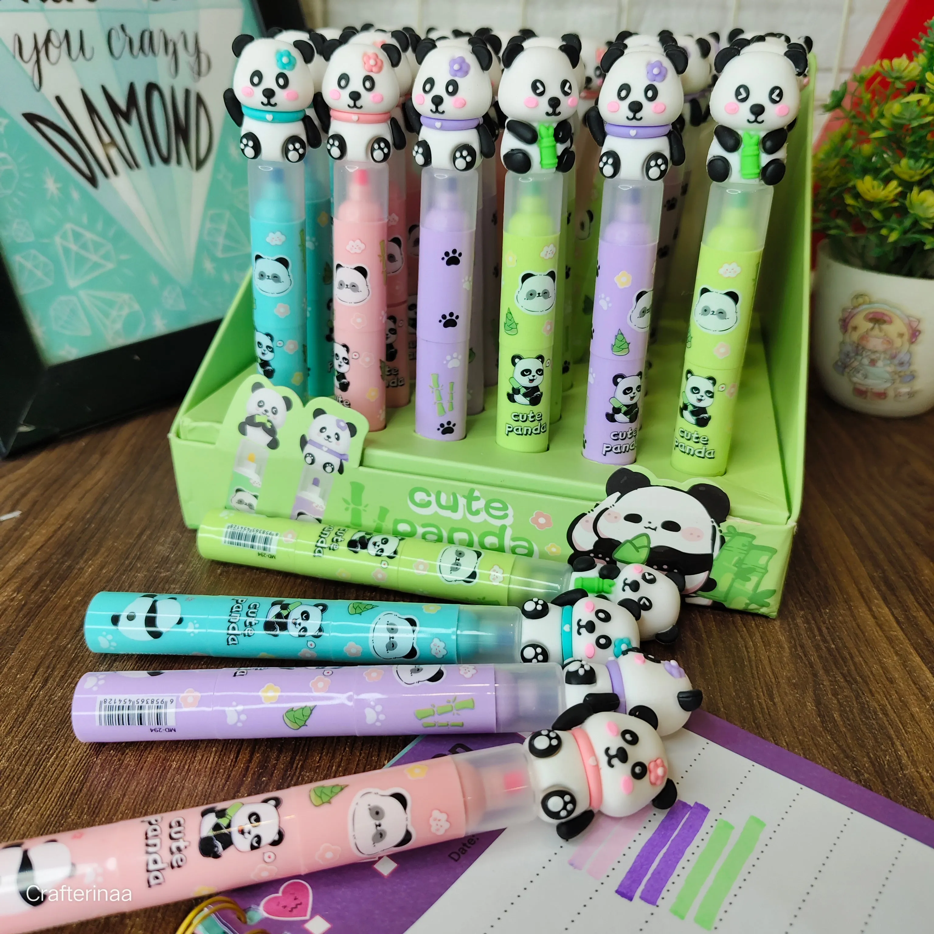 Panda highlighters