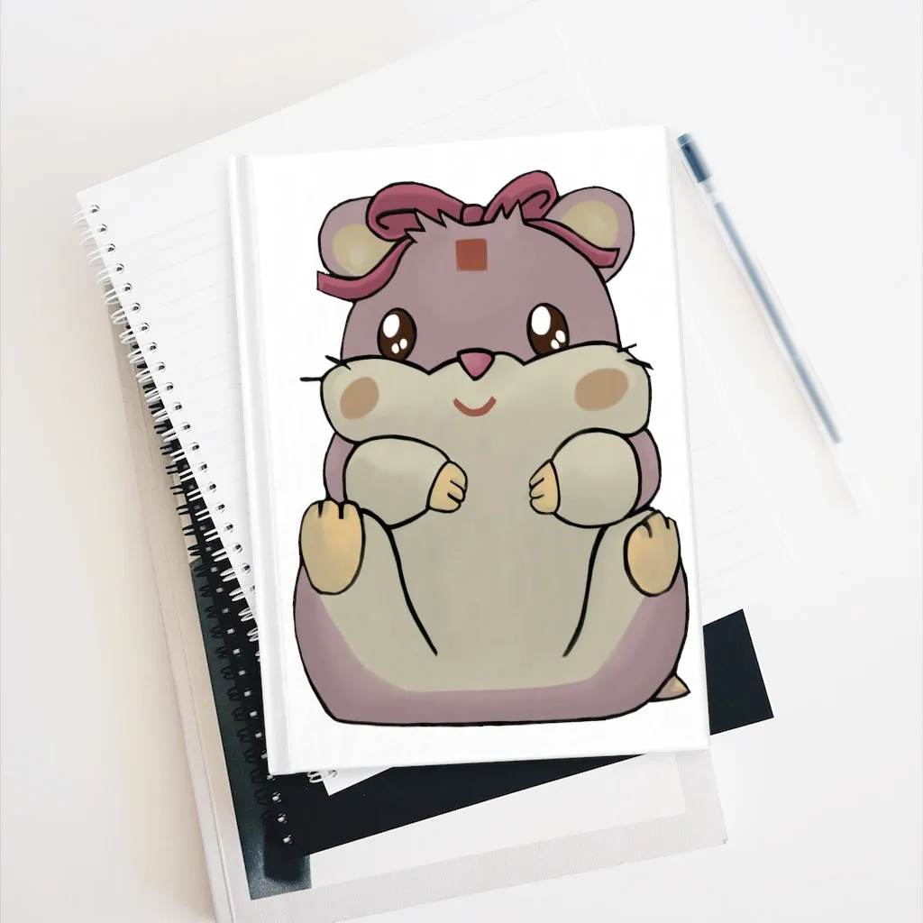 Purple Hamster Journal - Ruled Line