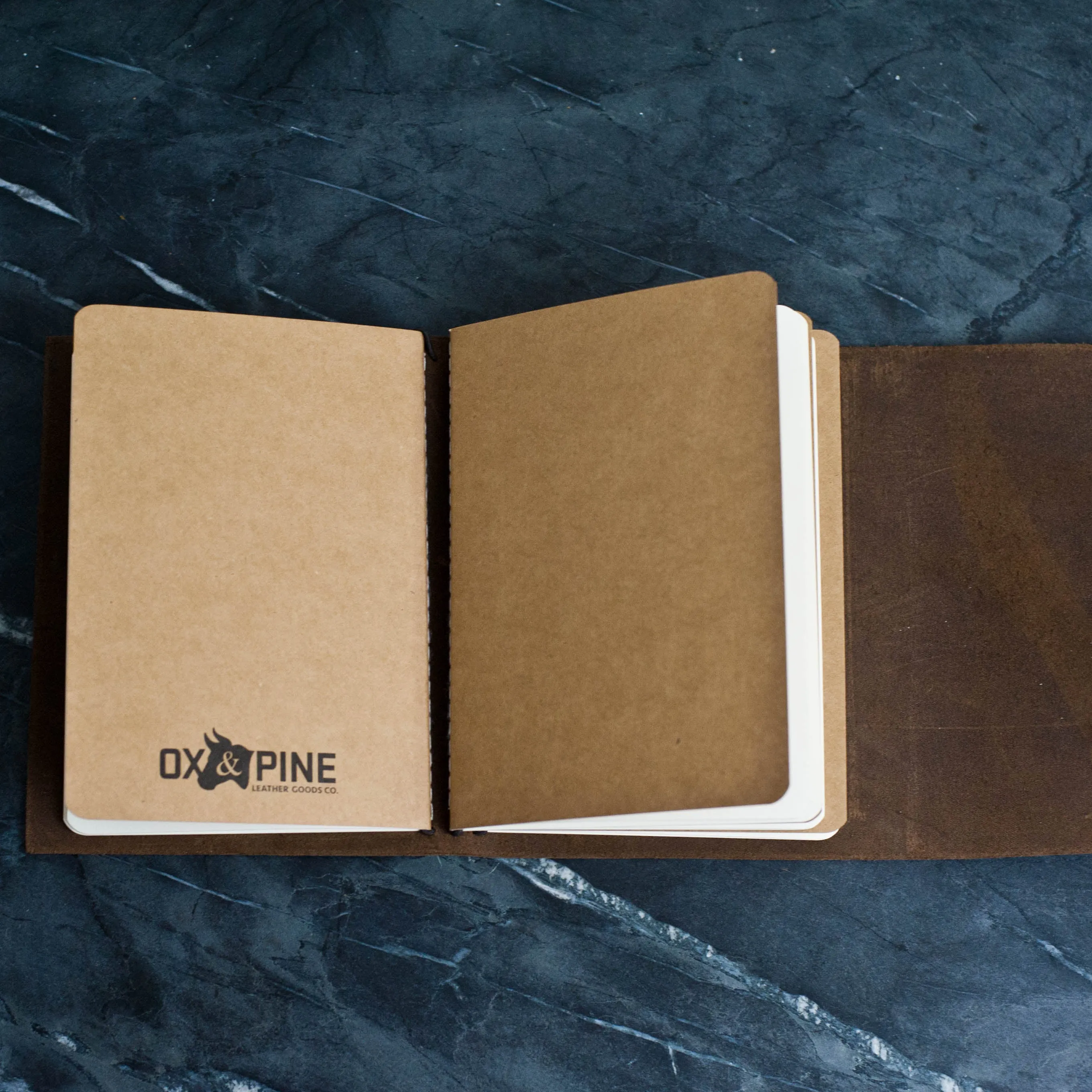 Refillable Leather Journal
