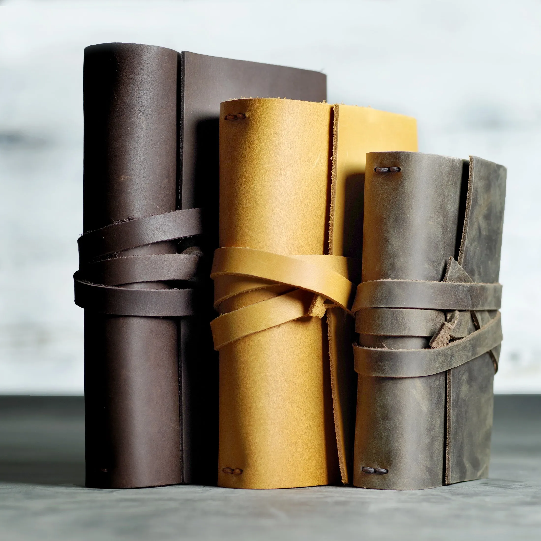 Refillable Leather Journal