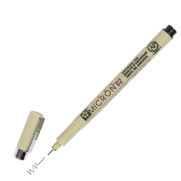 Sakura Micron Fineliners Black