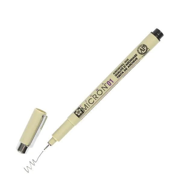 Sakura Micron Fineliners Black