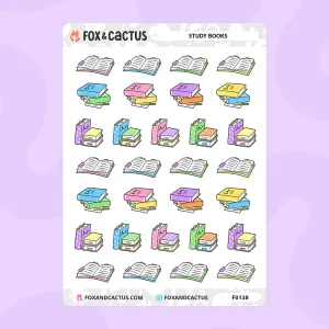 Study Book Stickers