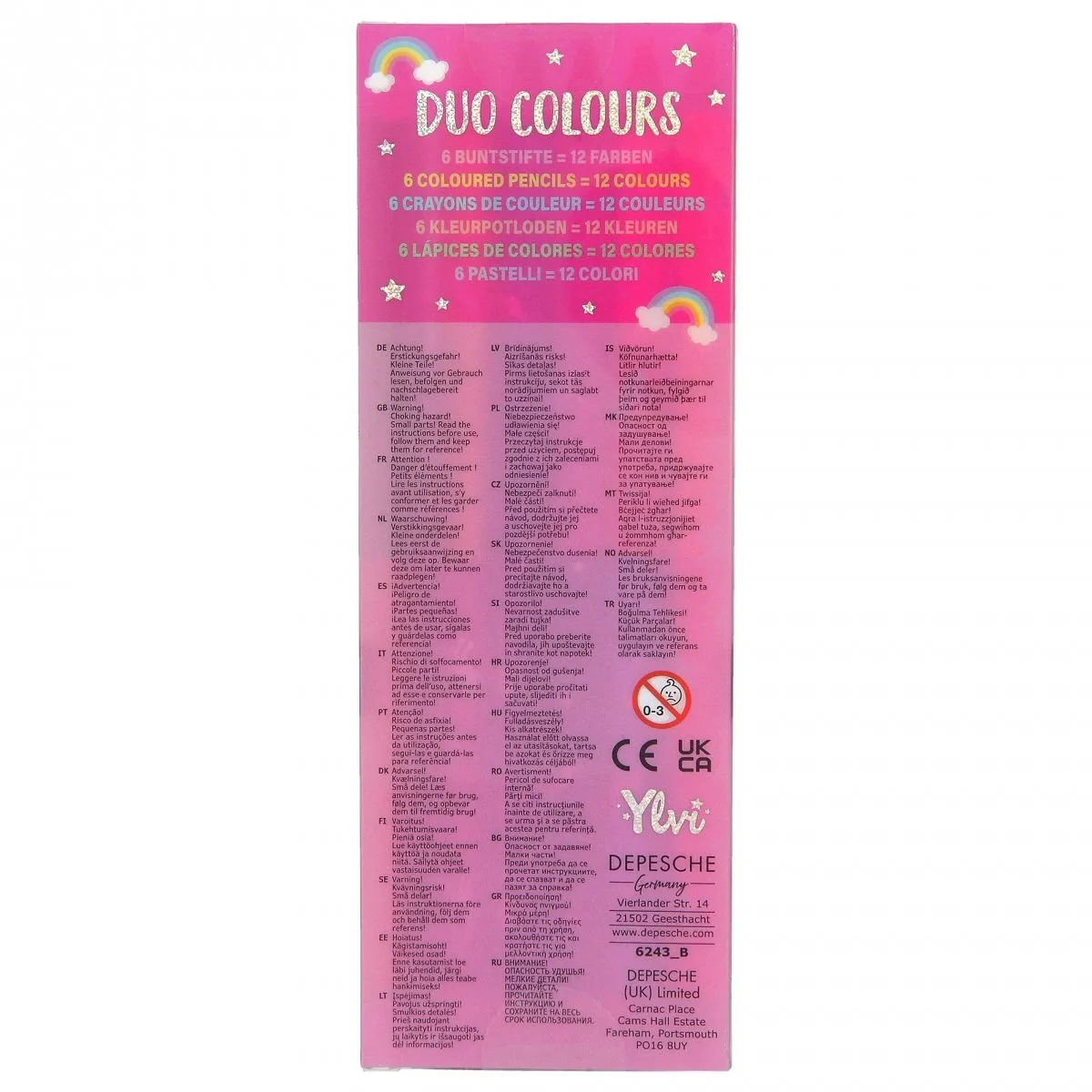 Ylvi Duo Colour Pencils