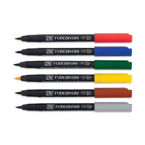 ZIG Fudebiyori Brush Pen Set