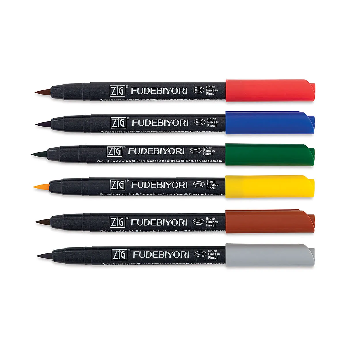 ZIG Fudebiyori Brush Pen Set